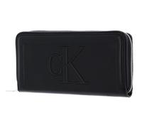 Calvin Klein CKJ Sculpted Zip Around Pipping Black