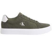 Calvin Klein Classic Cupsole Laceup Su Ym0ym01434, Parte Superior Baja Hombre, Green (Deep Lichen Green/Bright White), 45 EU