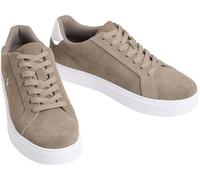 Calvin Klein Classic Cupsole Laceup Su Ym0ym01434, Parte Superior Baja Hombre, Khaki (Desert Taupe/Bright White), 44.5 EU
