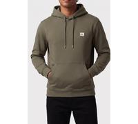 Calvin Klein Classic Long Sleeve 350gsm Terry Woven Label Dusty Olive Talla: S | Sudaderas con Capucha Outlet | Hombre | Verde
