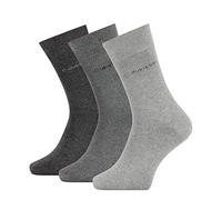 Calvin Klein CLSSC Sock, Gris (Grey Combo), Talla única (Pack de 3) para Hombre