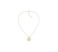 Calvin Klein Collar con Colgante para Mujer Colección CK SPIRAL de Oro Amarillo con un Charm - 35000761