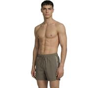 Calvin Klein Core Lv00N61002 - Pantalones de natación para Hombre, 5 Pulgadas, Color Beige (Verde liquen Profundo), Talla L