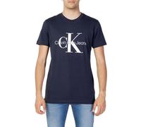 Calvin Klein Core Monologo Slim Tee J30j320935 Camisetas de Manga Corta, Azul (Night Sky), XS Hombre
