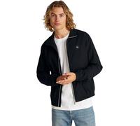 Calvin Klein Cortavientos Hombre Crisp Cotton Harrington ligero, Negro (Ck Black), S