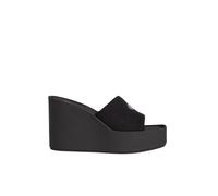 CALVIN KLEIN - Cuñas Calvin Klein Wedge 70 SNDL Canv Mg en color negro para mujer 40