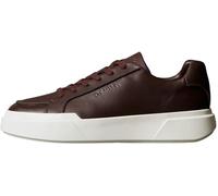 Calvin Klein Cupsole Sneaker Hombre Chunky Lace Up de Piel, Marrón (Bordeaux/Vaporous/Granite Road), 41