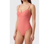 Calvin Klein Cut Out One Piece Dusty Cedar Talla: M | Bañadores Outlet | Mujer