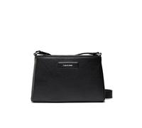 Calvin Klein Dressed Small Flap Crossbody K60K609692, Bolsos Cruzados para Mujer, Negro (CK Black), OS