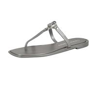 Calvin Klein Edhen - Sandalia para mujer, plateado (Silver 040), 37 EU