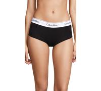 Calvin Klein El moderno Cotton Boyshort de algodn para mujeres pantanosas negras