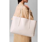Calvin Klein Emblem All-over Print Tote Bag With Pouch Lily White Talla: OS | Bolsas de Mano Outlet | Mujer | Blanco