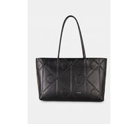 Calvin Klein Emblem Aop Embossed Tote Black Talla: OS | Bolsos Outlet | Mujer | Negro