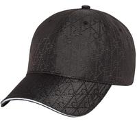 Calvin Klein Emblem Cordura LV04D5049G Gorra de béisbol para Hombre, Color Negro (Negro), Talla única, Negro (Negro), Talla única