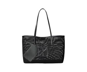 Calvin Klein Emblem Mesh Tote 4LX - ALYSSUM WHITE ONE Size