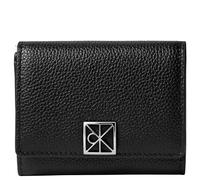CALVIN KLEIN JEANS Carteras y monederos para mujer Cartera de piel granulada de plegado triple con RFID