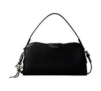 Calvin Klein Embossed Bolsa de hombro 24.5 cm negro