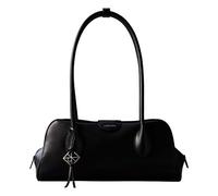 Calvin Klein Embossed Bolsa de hombro 30 cm negro