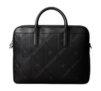 Calvin Klein Embossed Maletín 36 cm Compartimento para el portátil negro