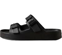 Calvin Klein Ergon Eva HM0HM02116 - Sandalias planas para hombre, color negro (triple negro), talla 10