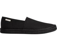 Calvin Klein ESS Alpargata CV HM0HM02076 para Hombre, Color Negro (Triple Negro), 9