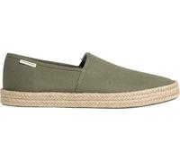 Calvin Klein ESS Espadrille CV Hm0hm02076, Alpargatas Hombre, Green (Deep Lichen Green), 40 EU