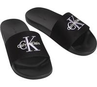 Calvin Klein ESS Slide CV Hw0hw02958, Chanclas Mujer, Black (Black/Soft Levander), 36 EU