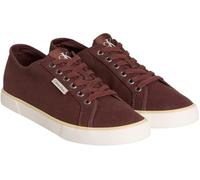 Calvin Klein ESS Vulc Low MG CV Ym0Ym01301, Parte Superior Baja Hombre, Brown (Andorra/Bright White/Parsnip), 40.5 EU