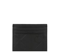 Calvin Klein Estuche 'Full-grain RFID Zip Cardholder' negro One Size EUR