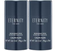 CALVIN KLEIN ETERNITY Desodorante en Stick para el 75ml (Paquete de 2)