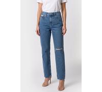 Calvin Klein Eu 90s Straight Blue Jay Talla: W28 | Pantalones Rectos Outlet | Mujer | Azul