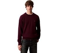 Calvin Klein EU LS Cotton Relaxed CREWNK SWEA LV04RC309G Suéteres para Hombre, Color Morado (Passion Plum), XL, Morado (Passion Plum), XL