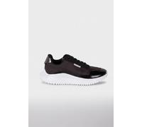 Calvin Klein Eva Runner Lace Up Black/gun Metal Talla: 40 | Zapatillas Deportivas Outlet | Mujer | Negro