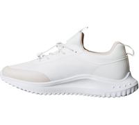 Calvin Klein Eva Runner Laceup Sock Mat Mix Yw0Yw02064, Parte Superior Baja Mujer, Khaki (Bright White/Crystal Grey), 36 EU