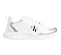 Calvin Klein Eva Runner Low Lace, 01V, 36 EU 01V - Bright White Silver 36, 01v Bright White Silver, 39 EU