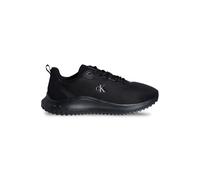 Calvin Klein Runner Sneaker Hombre Eva Mix Mesh con Logotipo, Negro (Triple Black), 44
