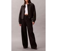 Calvin Klein Faux Leather Jacket Black Talla: XL | Chaquetas de Cuero Outlet | Mujer | Negro