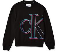 Calvin Klein Felpa Nera da Uomo J30J320840-BEH, Negro