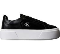 Calvin Klein Flatform Lace UP LTH MG YW0YW01928 Low Top para Mujer, Color Negro (CK Black), 4, Negro CK Negro, 37 EU