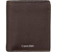 Calvin Klein Foil Emboss Slim Trifold W/Card Lv04D1063G, Carteras para Hombre, Brown (CK Dark Brown), Talla única
