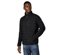 Calvin Klein Full Zip Down Puffer Coat Chaqueta, Negro Stretch, M para Hombre