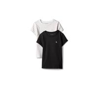 Calvin Klein Girls Ck 2-pack Tee White Talla: 8 | Camisetas Outlet | Unisex | Blanco