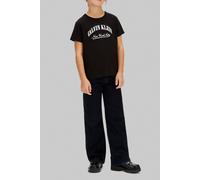 Calvin Klein Girls Ck Collegiate Ss T-shirt Black Talla: 8 | Camisetas Outlet | kids | Negro