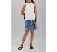 Calvin Klein Girls Denim Button-through Dress Beckford Blue Talla: 12 | Faldas Outlet | Unisex | Azul