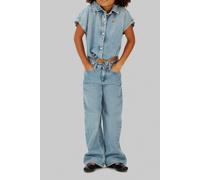 Calvin Klein Girls Denim Dolman Ss Shirt Dante Wash Talla: 4 | Camisas Outlet | Unisex | Azul