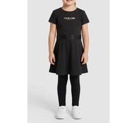 Calvin Klein Girls Fit And Flare Punto Dress Black Talla: 6 | Vestidos Outlet | Unisex | Negro