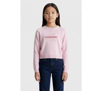 Calvin Klein Girls Monologo Sweater Pearly Pink Talla: 12 | Chalecos Outlet | Unisex | Rosa