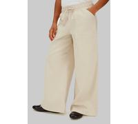 Calvin Klein Girls Wide Leg Linen Pants Oatmeal Talla: 8 | Pantalones Outlet | Unisex | Blanco