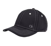 Calvin Klein Golf Hombre CK Airtex Tapa de Malla Airtex - Negro/Plata