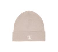 Calvin Klein CK Fine Rib Beanie Lv04D8020G Gorro/Sombrero, Brown (Chateau Gray), Talla única para Hombre